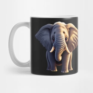 Super Cute Adorable, Baby Elephant Mug